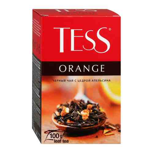 Чай Tess Orange черный листовой с цедрой апельсина 100 г арт. 3148529