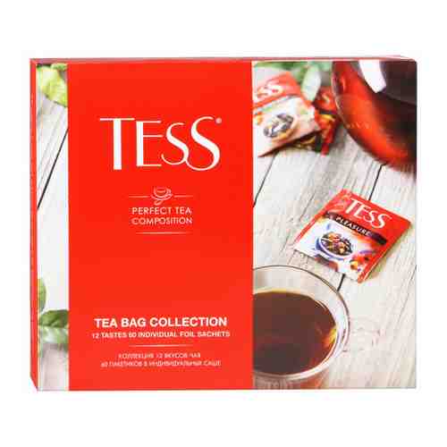 Чай Tess Perfect Tea Composition 12 вкусов по 5 пакетиков 103 г арт. 3313650