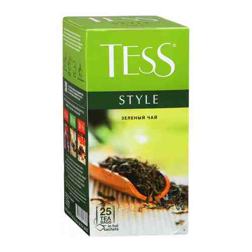 Чай Tess Style зеленый 25 пакетиков по 1.8 г арт. 3310325