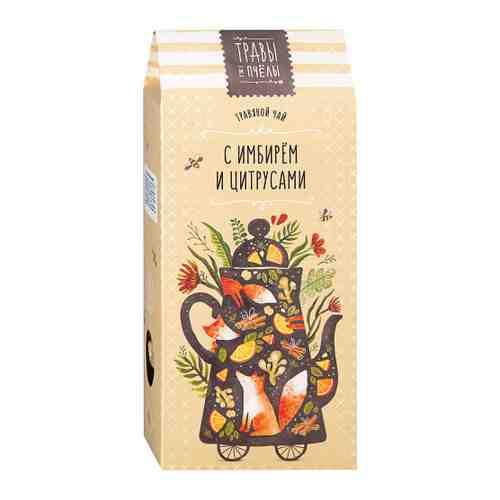 Чай Травы и пчелы Имбирно-цитрусовый травяной листовой 40 г арт. 3378605