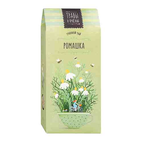 Чай Травы и пчелы Ромашка травяной листовой 40 г арт. 3378606