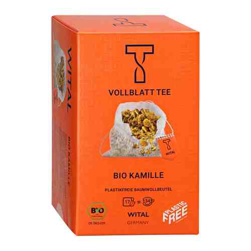 Чай Wital травяной Organic Ромашка 17 пакетиков по 2.5 г арт. 3515227