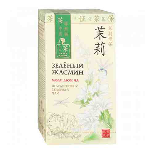 Чай Зеленая Панда Зеленый Жасмин Моли Люй Ча зеленый мелкий 25 пакетиков по 2 г арт. 3377032