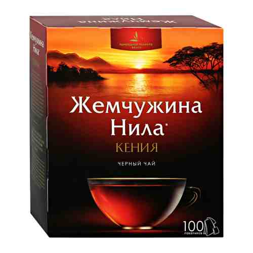 Чай Жемчужина Нила Кения черный гранулированный 100 пакетиков по 2 г арт. 3451468