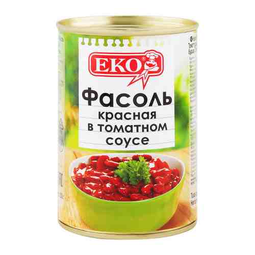 Фасоль Еко красная в томатном соусе 400 г арт. 3468918