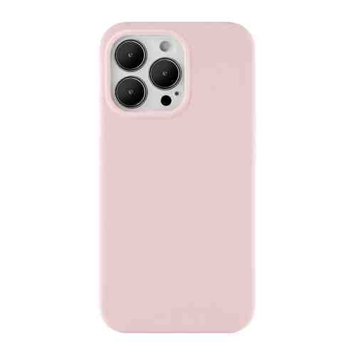 Чехол uBear Touch Case для iPhone 13 Pro Liquid silicone розовый арт. 3515426
