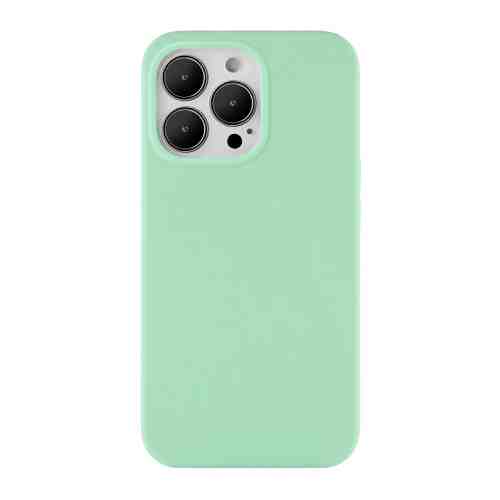 Чехол uBear Touch Case для iPhone 13 Pro Liquid silicone зеленый арт. 3515427