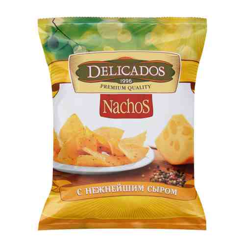 Чипсы Delicados кукурузные Nachos со вкусом сыра 150 г арт. 3113499