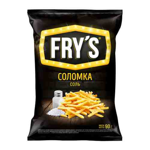 Чипсы Fry’s картофельные соломка с солью 90 г арт. 3440552