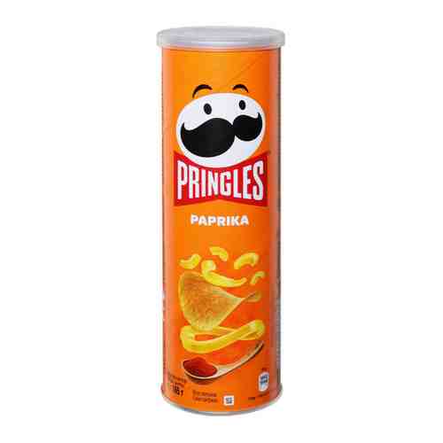 Чипсы Pringles картофельные со вкусом паприки 165 г арт. 3150645