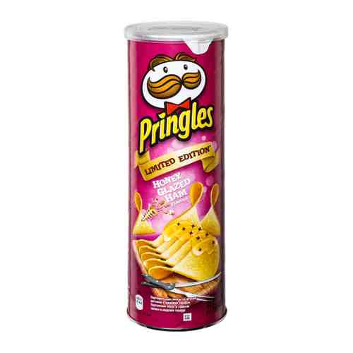 Чипсы Pringles картофельные со вкусом Ветчины в медовой глазури 165 г арт. 3506715