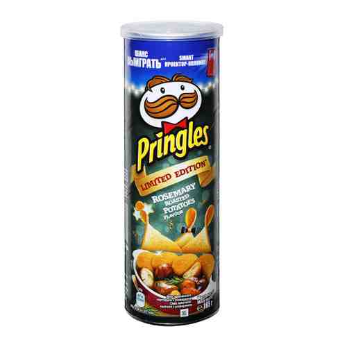 Чипсы Pringles картофельные со вкусом Запечённого картофеля с розмарином 165 г арт. 3506710