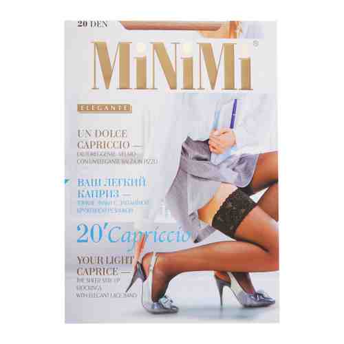 Чулки MiNiMi Capriccio Daino размер 4L/XL 20 den арт. 3377650