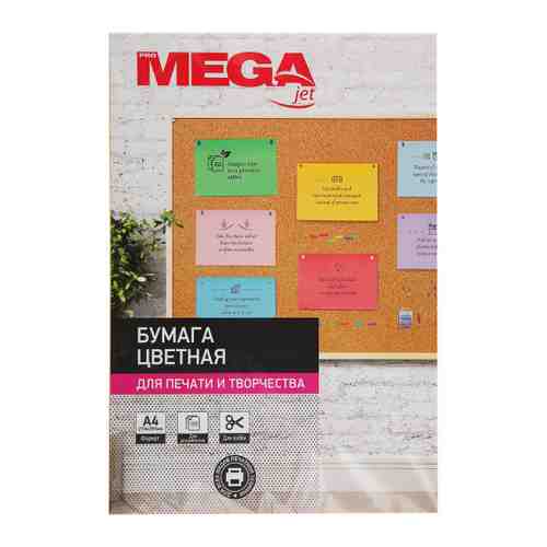 Цветная бумага для печати А4 ProMega jet Intensive 100 листов (5 цветов по 20 листов) арт. 3429960