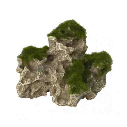 Декорация Aqua Della Moss Rock 3 Камень со мхом для аквариума 25x17x9 см арт. 3460040