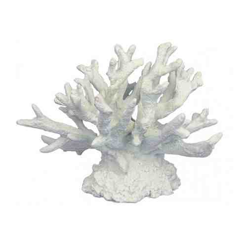 Декорация Aqua Della Pillar Коралл для аквариума белый 15x11.5x12 см арт. 3460085