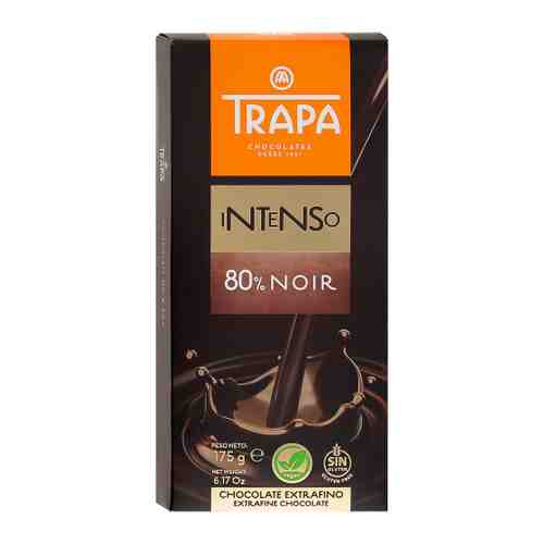 Шоколад Trapa Intenso горький 80% 175 г арт. 3516359