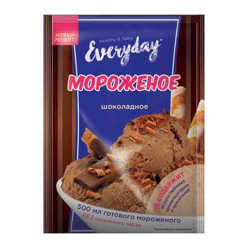 Десерт Everyday для мороженого с ароматом шоколада 55 г арт. 3437044