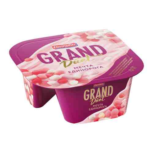 Десерт Grand Duet Мечта единорога творожный ягодное мороженое 5.5% 135 г арт. 3391399
