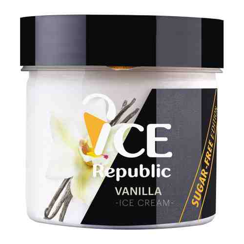 Мороженое Ice Republic Sugar Free Edition с ароматом ванили без сахарозы 100 г арт. 3508885
