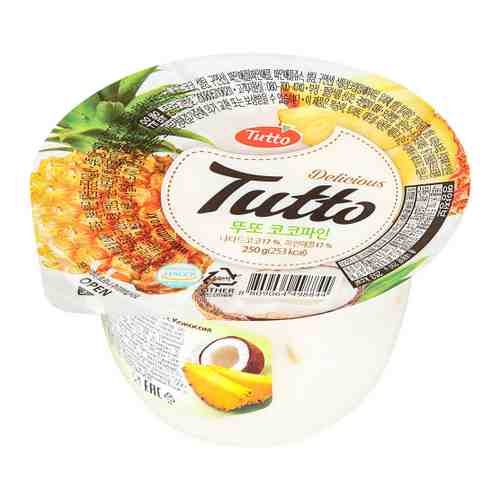 Десерт Tutto арафурский ананас с кокосом 250 г арт. 3389289