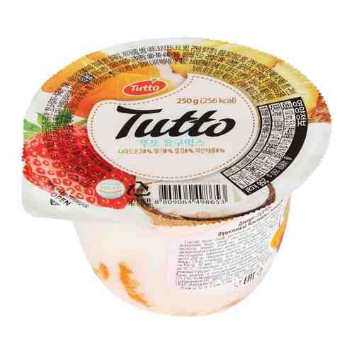Десерт Tutto фруктовый коктейль с кокосом 250 г арт. 3389287