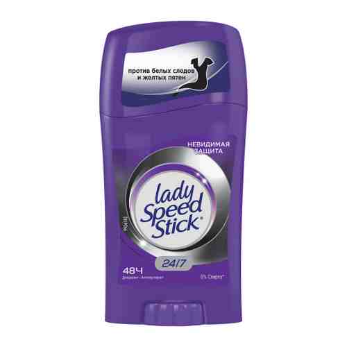 Дезодорант-антиперспирант Lady Speed stick 24/7 твердый женский невидимая защита 45 г арт. 3354433