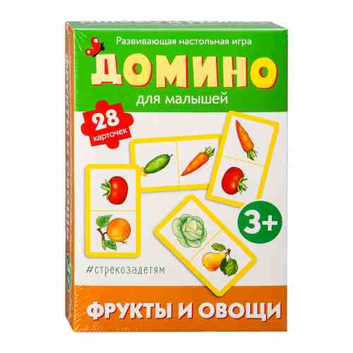 Домино Стрекоза стрекозадетям Фрукты и овощи арт. 3423690