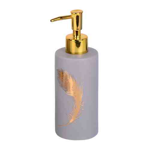 Дозатор для жидкого мыла Аквалиния Феникс керамика серый B4230-1 арт. 3445503