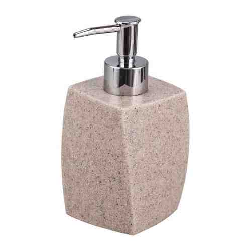 Дозатор для жидкого мыла Raindrops светлый камень BPO-0859-1A арт. 3445519
