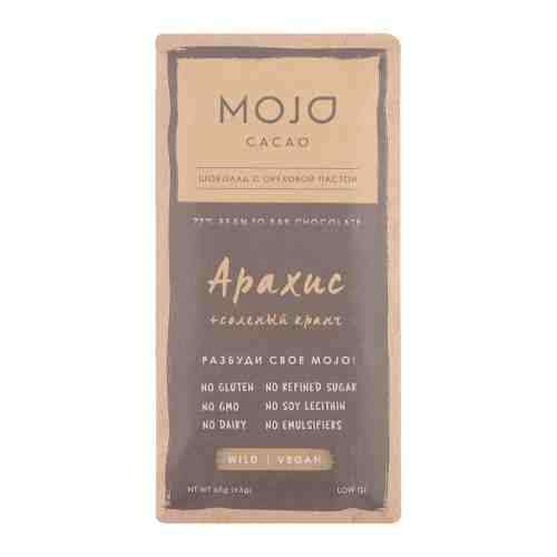 Шоколад Mojo Cacao горький Арахис 72% 65 г арт. 3412410