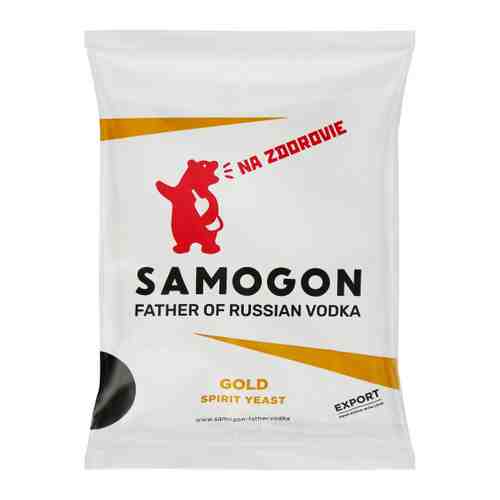 Дрожжи Самогон для приготовления напитков сухие Gold 100 г арт. 3499705