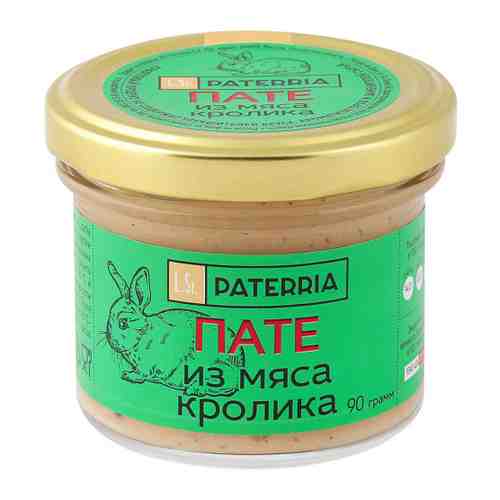 Пате Paterria из мяса кролика 90 г арт. 3407722