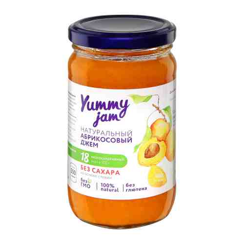 Джем Yummy jam абрикосовый без сахара 350 г арт. 3408636