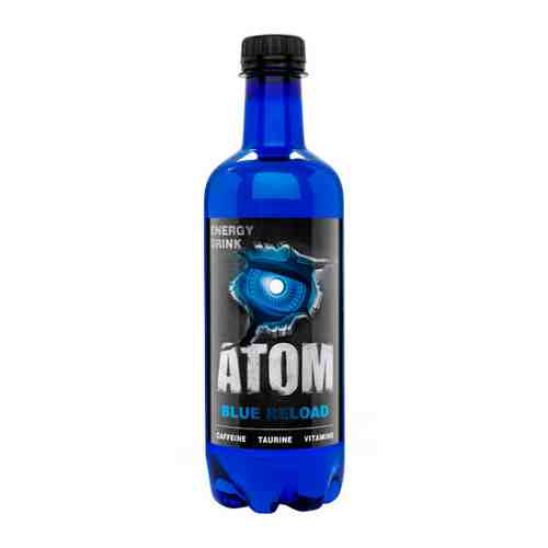 Энергетический напиток Атом Blue газированный 0.5 л арт. 3501198