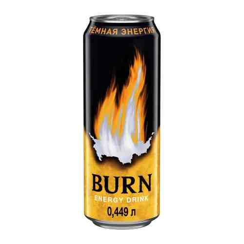 Энергетический напиток Burn Dark Energy газированный 0.45 л арт. 3402346