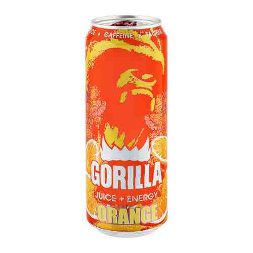 Энергетический напиток Gorilla Orange газированный 0.45 л арт. 3396878