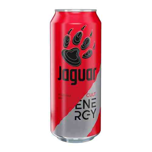 Энергетический напиток Jaguar Cult ягодный вкус 0.5 л арт. 3462380