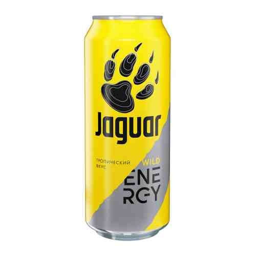 Энергетический напиток Jaguar Wild со вкусом тропических фруктов 0.5 л арт. 3462378