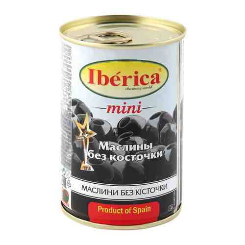 Маслины Iberica mini черные без косточки 300 г арт. 3084168