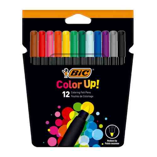 Фломастеры Bic Color UP 12 цветов арт. 3427670