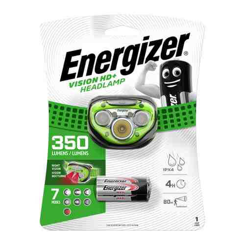 Фонарь налобный Energizer HL Vision HD арт. 3438241