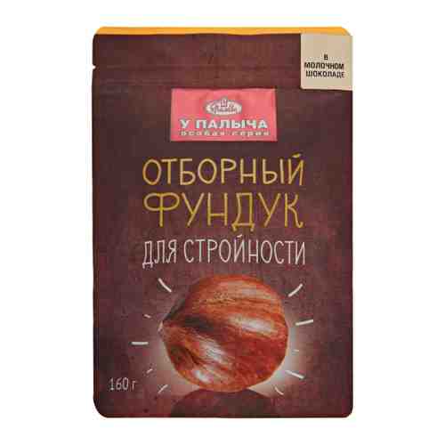 Фундук У Палыча в молочном шоколаде 160 г арт. 3408413
