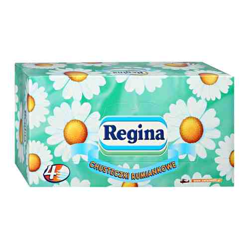 Салфетки бумажные Regina Ромашка 4-слойные 96 штук арт. 3493534