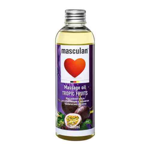 Масло массажное Masculan расслабляющее с ароматом тропических фруктов 200 мл арт. 3483482