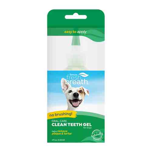 Гель TropiClean для чистки зубов Свежее дыхание для собак и кошек 118 мл арт. 3451114