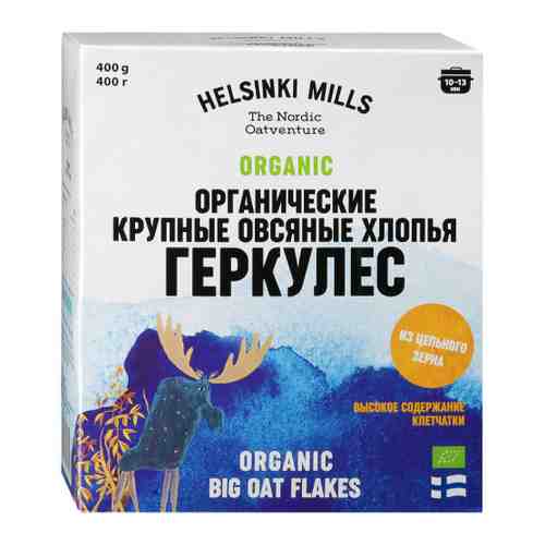 Геркулес Helsinki Mills Organic крупный 400 г арт. 3408400