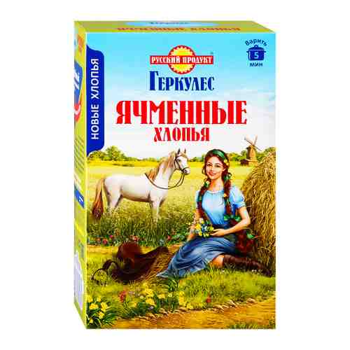 Геркулес Русский продукт ячменные хлопья 400 г арт. 3439743