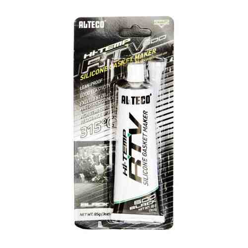 Герметик прокладок Alteco Высокотемпературный силиконовый черный 85 г арт. 3481159