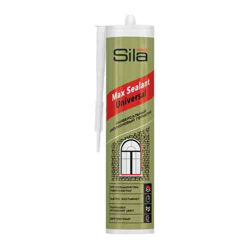 Герметик Sila Pro Max Sealant силиконовый универсальный серый 290 мл арт. 3502610